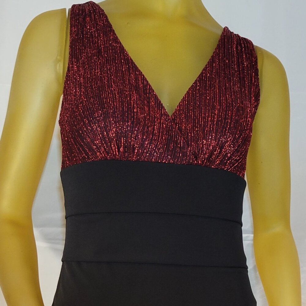 ENFOCUS Studio Black and Red Dress